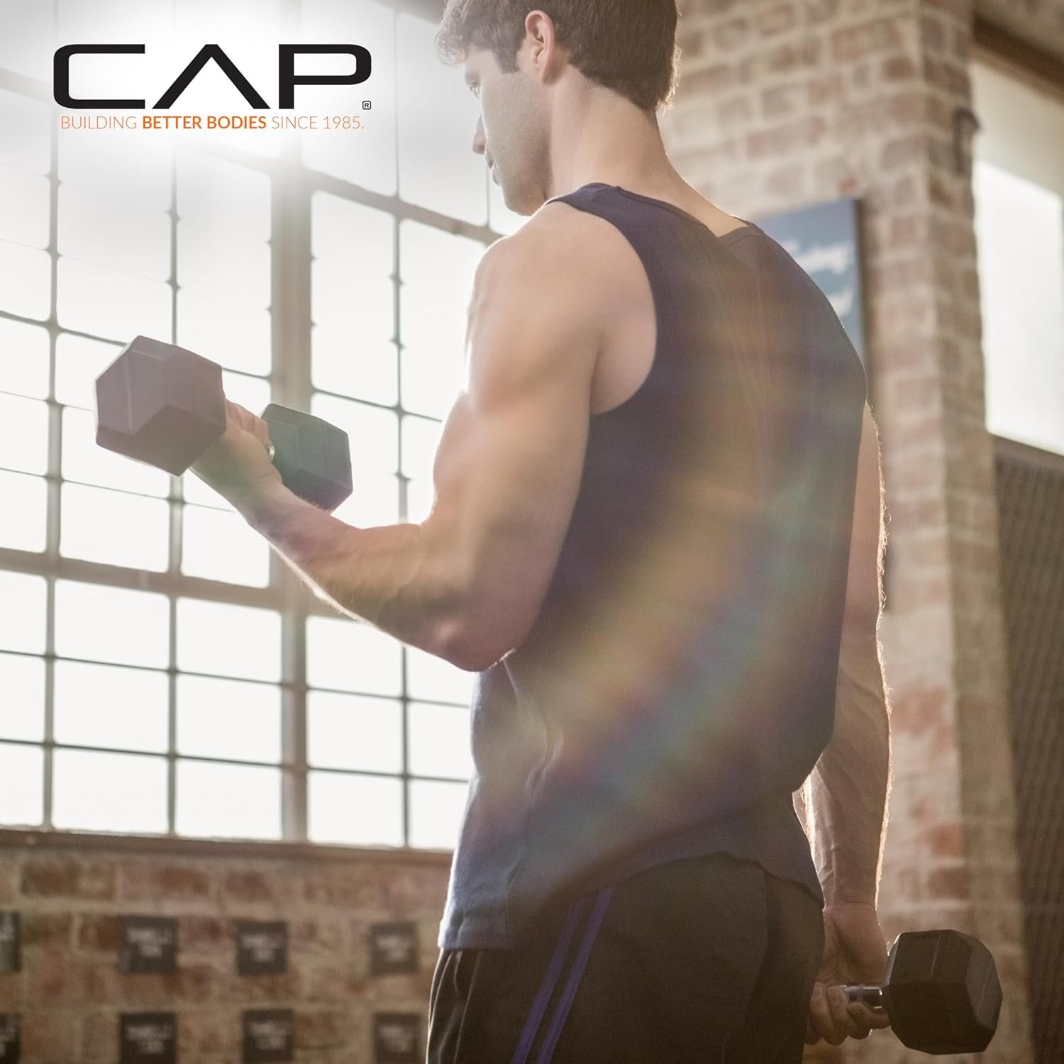 CAP Barbell Coated Dumbbell Weight | Multiple Options Pairs & Sets - Image 5