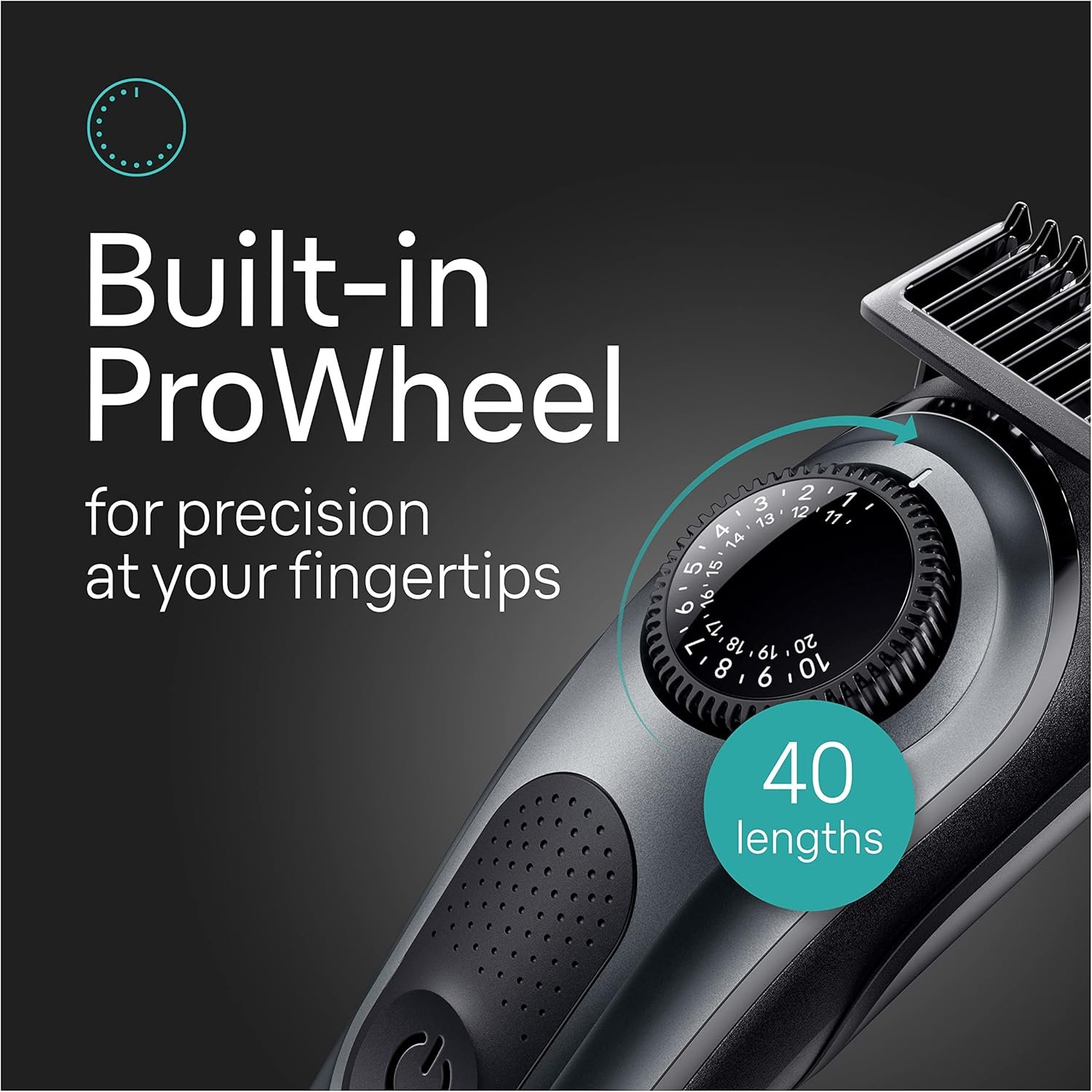 Braun All-in-One Style Kit Series 5 5470, 9-in-1 Trimmer for Men w/Beard Trimmer, Body Trimmer for Manscaping, Gillette Fusion5 ProGlide Razor, 40 Length Settings, Rechargeable Battery, Cordless - Image 6