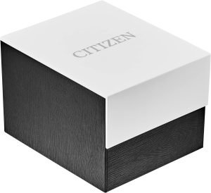 Citizen Quartz Mens Watch, Blue Dial, Stainless Steel, Classic, Silver