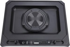 RGB Gaming Laptop Cooling Pad, Industrial Fan with 7 Colors 10 Lighting Modes, 5 Heights 4 USB Ports for 15.6 to 19 Inches Laptops