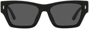Tory Burch womens Ty7169u Universal Fit Rectangular Sunglasses
