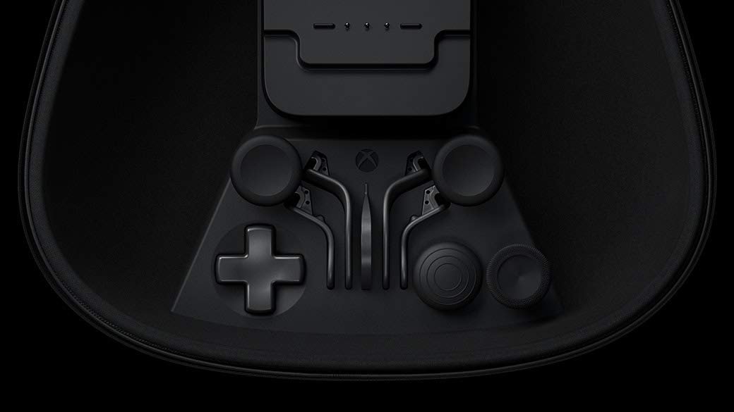 MODDEDZONE Custom MODDED controller Wireless Compatible with Xbox ONE Elite Series 2 and PC - With Smart Mods - Best For FPS Games - Handcrafted by Experts in USA with Unique Design - Shadow Red - Image 8