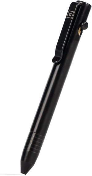 BIG IDEA DESIGN Base Line Bolt Action Pen (Titanium DLC Black)