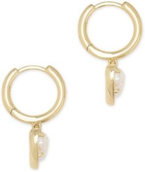 Kendra Scott Ari Heart Huggie Earrings for Women, Fashion Jewelry
