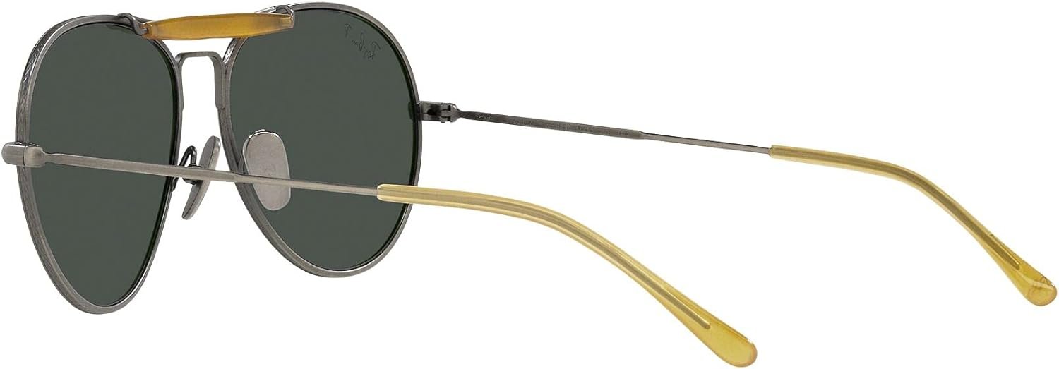 Ray-Ban Unisex Rb8063 Titanium Aviator Sunglasses - Image 5