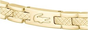 Lacoste Metropole – Link Bracelet for Women – Stainless Steel Jewelry – Adjustable Band – Iconic Collection, Fashion Accessory – Gift For Him