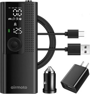 Airmoto and Power Kit Bundle Deal – 1 bundle – Tire Inflator Portable Air Comp...