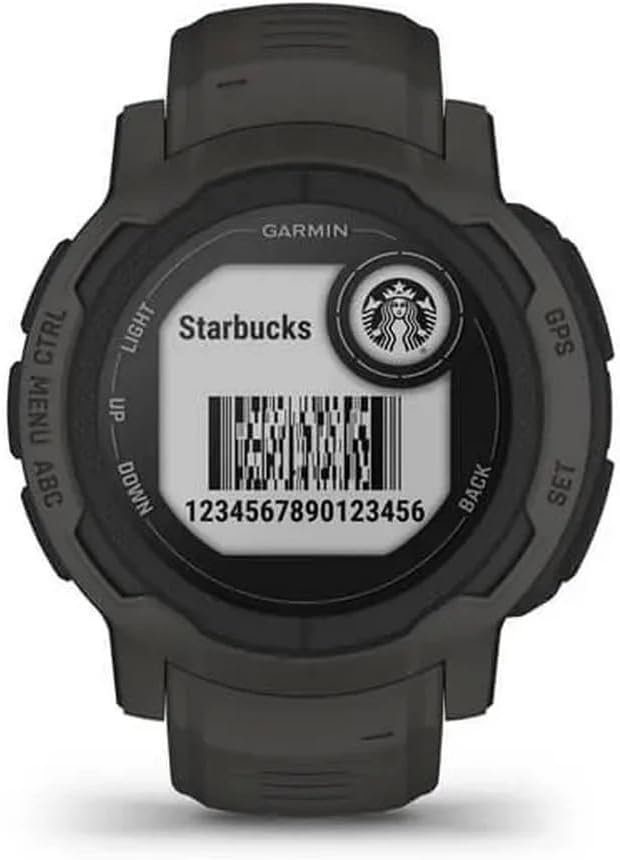 Garmin Instinct 2, Rugged Outdoor Watch with GPS, Built for All Elements, Multi-GNSS Support, Tracback Routing and More, Graphite - 010-02626-10 - Image 3