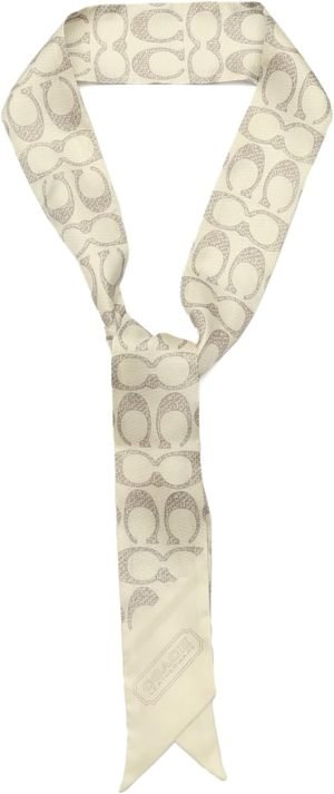 Coach Vintage Signature C Printed Silk Skinny