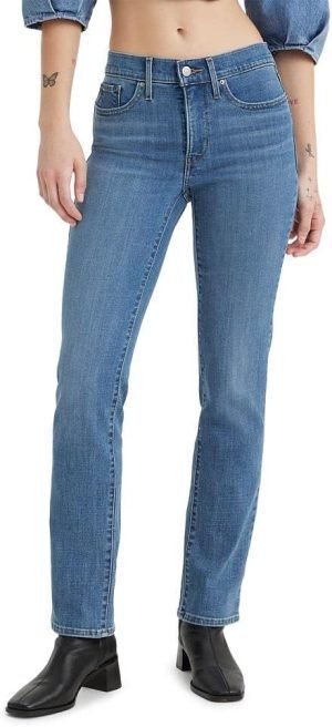 Levi’s Womens 314 Shaping Straight Jeans (Also Available in Plus)