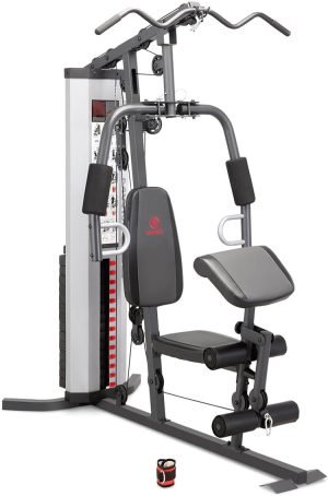 Marcy MWM-988 Multifunction Steel Home Gym 150lb Weight Stack Machine
