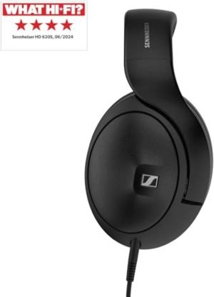 Sennheiser HD 620S – Audiophile Closed-Back Wired Headphones – Premium Stereo Sound with Speaker-Like Spatial Imaging and Optimized Surround for Immersive Listening, Black