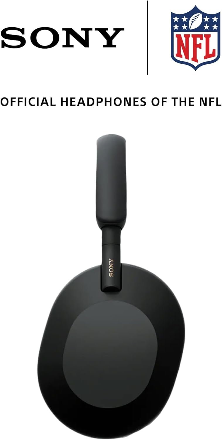 Sony WH-1000XM5 Premium Noise Canceling Headphones, Auto NC Optimizer, 30-Hour Battery, Alexa Voice Control, Black - Image 12