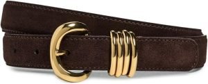 Madewell Women’s Metal Keeper Belt in Suede