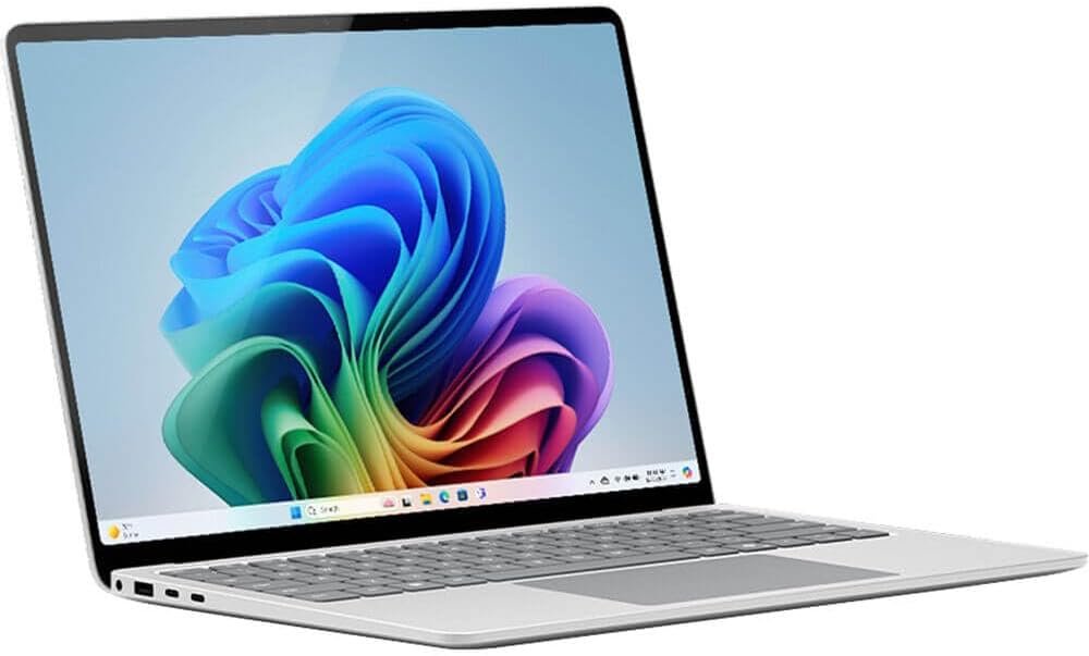 Microsoft Surface Laptop (2024), Windows 11 Copilot+ PC, 13.8" Touchscreen Display, Snapdragon X Plus (10 core), 16GB RAM, 256GB SSD Storage, Platinum - Image 2