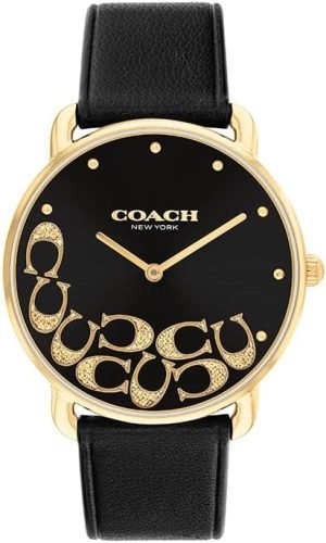 Coach Elliot Women’s Watch | Sleek Design with Scattered Charms | Timeless Style for Every Occasion | Gift for Her | Water-Resistant | 36 mm