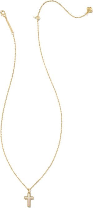 Kendra Scott Cross Crystal Pendant Necklace, Fashion Jewelry for Women