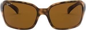 Ray-Ban Womens Rb4068 Square Sunglasses