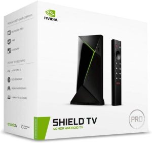 NVIDIA SHIELD Android TV Pro Streaming Media Player; 4K HDR movies, live sports, Dolby Vis...