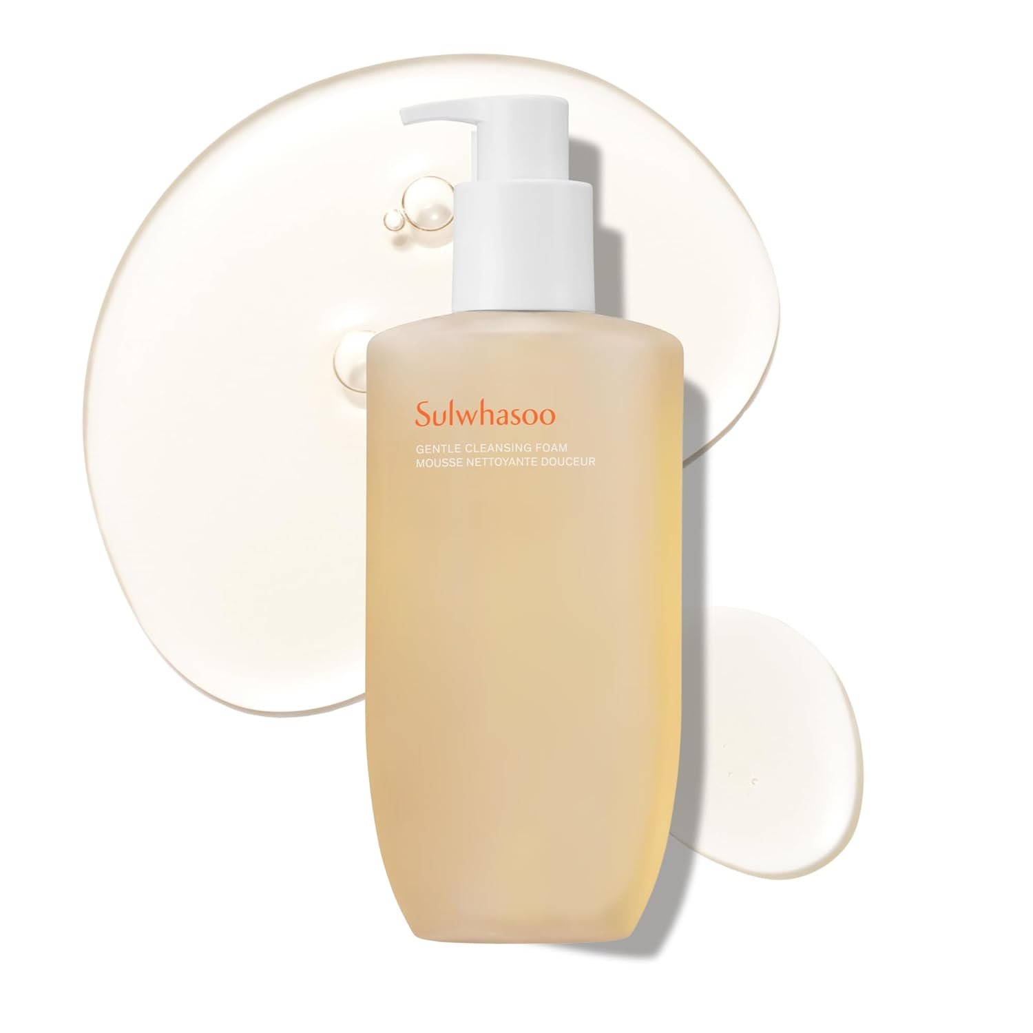 Sulwhasoo Gentle Cleansing Foam – Hydrating Daily Gel-to-Foam Facial Cleanser with Korean Herbal Ingredients Removes Makeup, Dirt & Impurities, Softens & Refreshes Skin Korean Skincare Face Wash