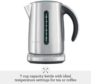 Breville BKE820XL IQ Kettle Water Heater, 7 Cup, Brushed Stainless Steel
