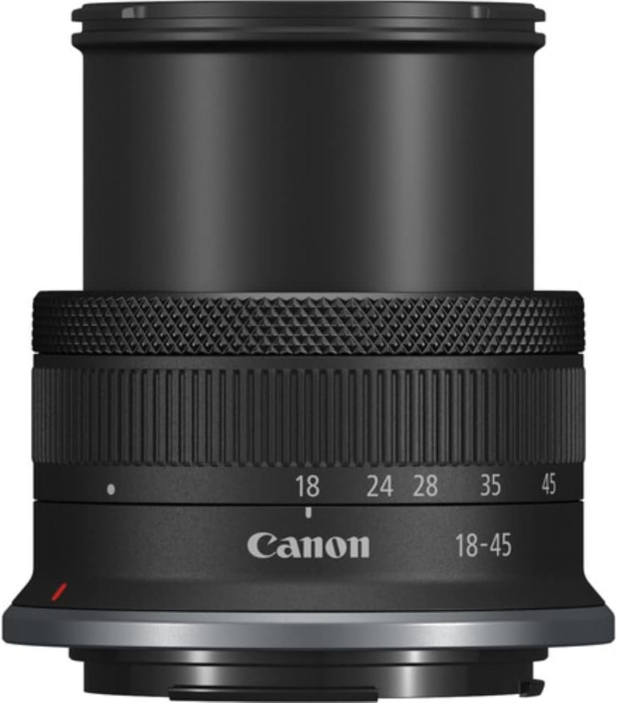 Canon EOS R100 Mirrorless Camera with RF-S18-45mm F4.5-6.3 IS STM Lens Kit, 24.1 Megapixel CMOS (APS-C) Sensor, 4K Video, RF Mount | Black Bundled with 64GB Memory Card & Camera Shoulder Bag (3 Items) - Image 8