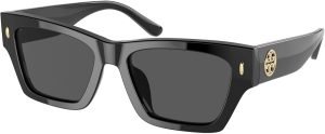 Tory Burch womens Ty7169u Universal Fit Rectangular Sunglasses
