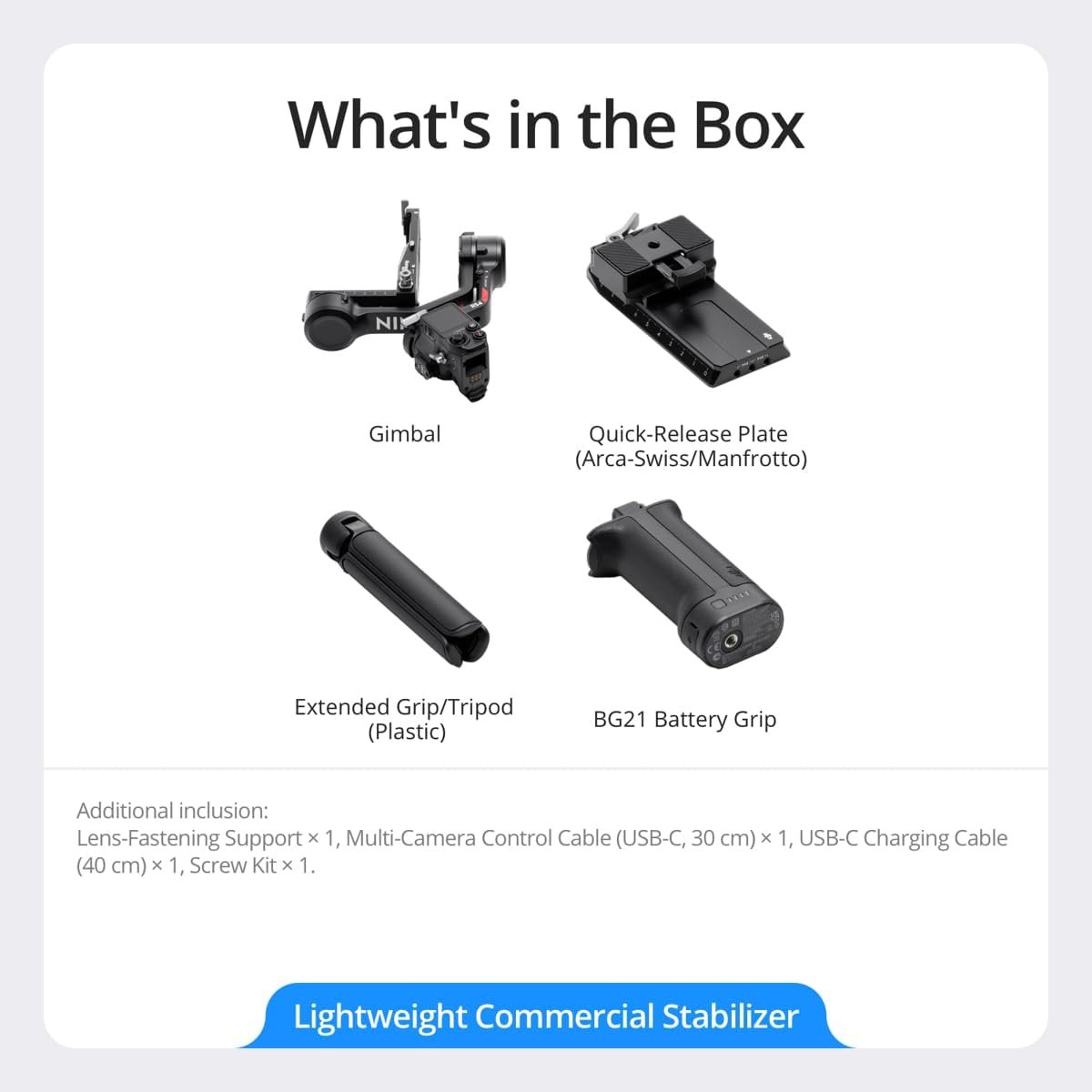 DJI RS 4, 3-Axis Gimbal Stabilizer for DSLR and Mirrorless Cameras Canon/Sony/Panasonic/Nikon/Fujifilm, 2nd-Gen Native Vertical Shooting, 2-Mode Switch Joystick, Teflon Axis Arms, Camera Gimbal - Image 7