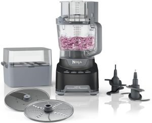 Ninja NF705BRN Professional XL Food Processor, Storage Box, 1200 Peak-Watts, 4-in-1, Chopp...