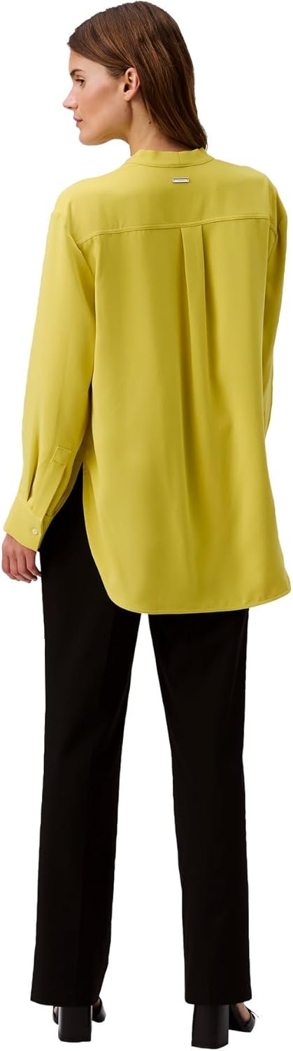 Calvin Klein Womens Relaxed V Neck Blouse - Image 2