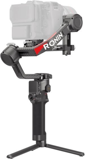 DJI RS 4 Pro, 3-Axis Gimbal stabilizer for Camera for DSLR & Cinema Camera Stabilizer Canon/Sony/Panasonic/Nikon/Fujifilm, 2nd-Gen Native Vertical Shooting, 4.5kg (10lbs) Payload, Camera Gimbal