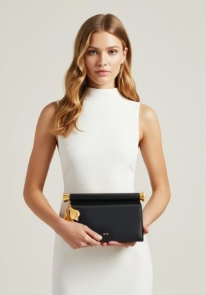 JW PEI Women’s Holly Metal Pendant Embellished Clutch