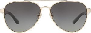 Tory Burch TY6070 Sunglasses 327111-57 -, Lt Grey Gradient TY6070-327111-57