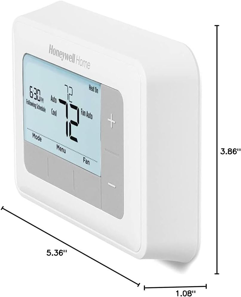 Honeywell Home RTH7560E 7-Day Flexible Programmable Thermostat-Extra-Large Backlit Display, White - Image 10