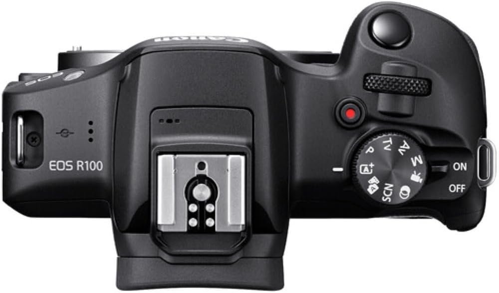 Canon EOS R100 Mirrorless Camera with RF-S18-45mm F4.5-6.3 IS STM Lens Kit, 24.1 Megapixel CMOS (APS-C) Sensor, 4K Video, RF Mount | Black Bundled with 64GB Memory Card & Camera Shoulder Bag (3 Items) - Image 4