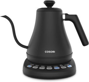 COSORI Electric Gooseneck Kettle with 5 Temperature Control Presets, Pour Over Kettle for ...