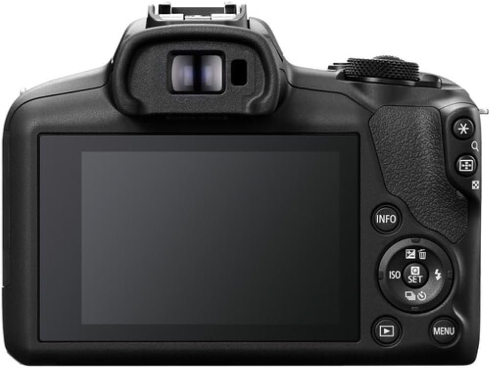 Canon EOS R100 Mirrorless Camera with RF-S18-45mm F4.5-6.3 IS STM Lens Kit, 24.1 Megapixel CMOS (APS-C) Sensor, 4K Video, RF Mount | Black Bundled with 64GB Memory Card & Camera Shoulder Bag (3 Items) - Image 3