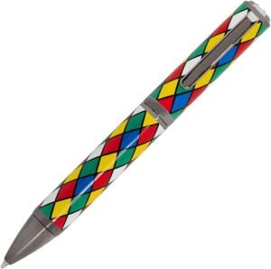 Monteverde USA Regatta Harlequin 2.0 Ballpoint Pen – Gunmetal trim | Collectible Writing Instrument