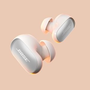 Bose New QuietComfort Ultra Earbuds (2nd Gen) – Wireless Noise Cancelling Earbuds with Mic, Immersive Audio, USB-C Charging, Up to 6 Hours Battery, IPX4 Rating, White Smoke