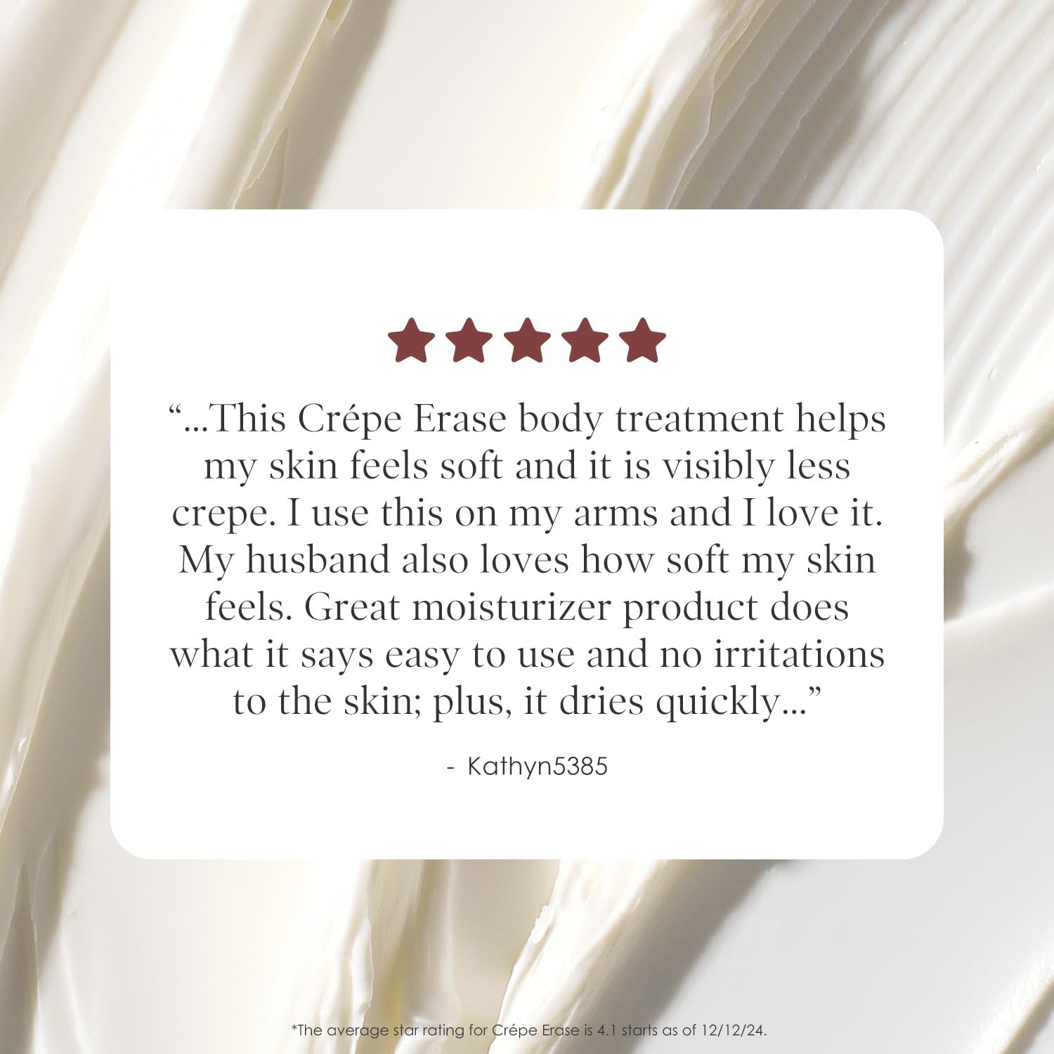 BODY FIRM Crepe Erase Body Repair Treatment, Anti-Aging Wrinkle Cream, Support Skins Natural Elastin & Collagen Production - 10oz - Image 6