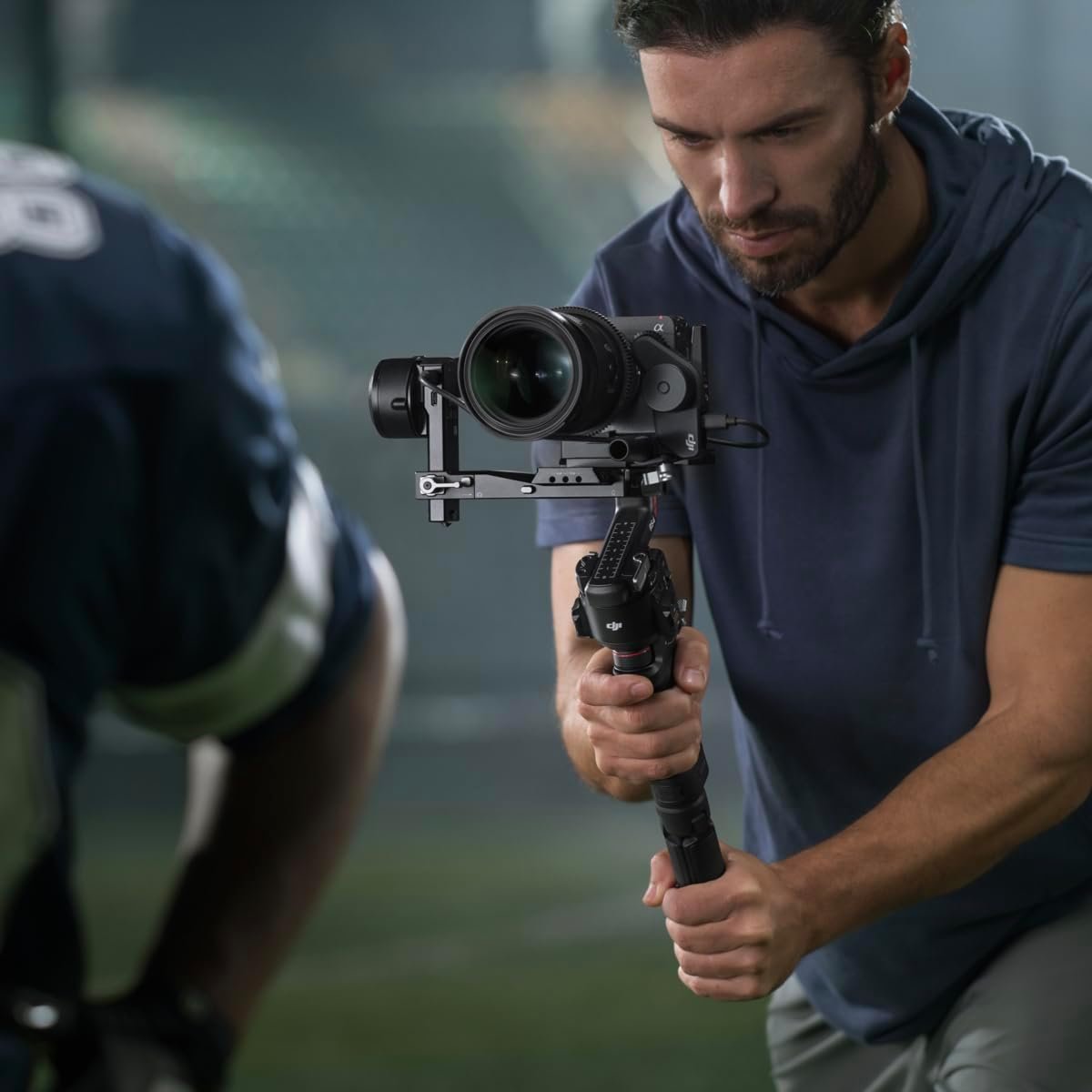 DJI RS 4, 3-Axis Gimbal Stabilizer for DSLR and Mirrorless Cameras Canon/Sony/Panasonic/Nikon/Fujifilm, 2nd-Gen Native Vertical Shooting, 2-Mode Switch Joystick, Teflon Axis Arms, Camera Gimbal - Image 8