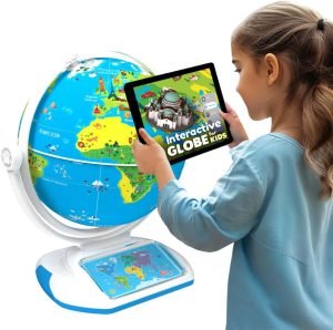 PlayShifu Interactive Globe for Kids – Orboot Earth Explorer: Tech Powered Interactive Globe for Kids | Smart Gift for Ages 4+ | 400+ Wonders, 1000+ Facts | Constellation Mode & Fun Games | Magic Stylus | Educational STEM Toys for the future scientists