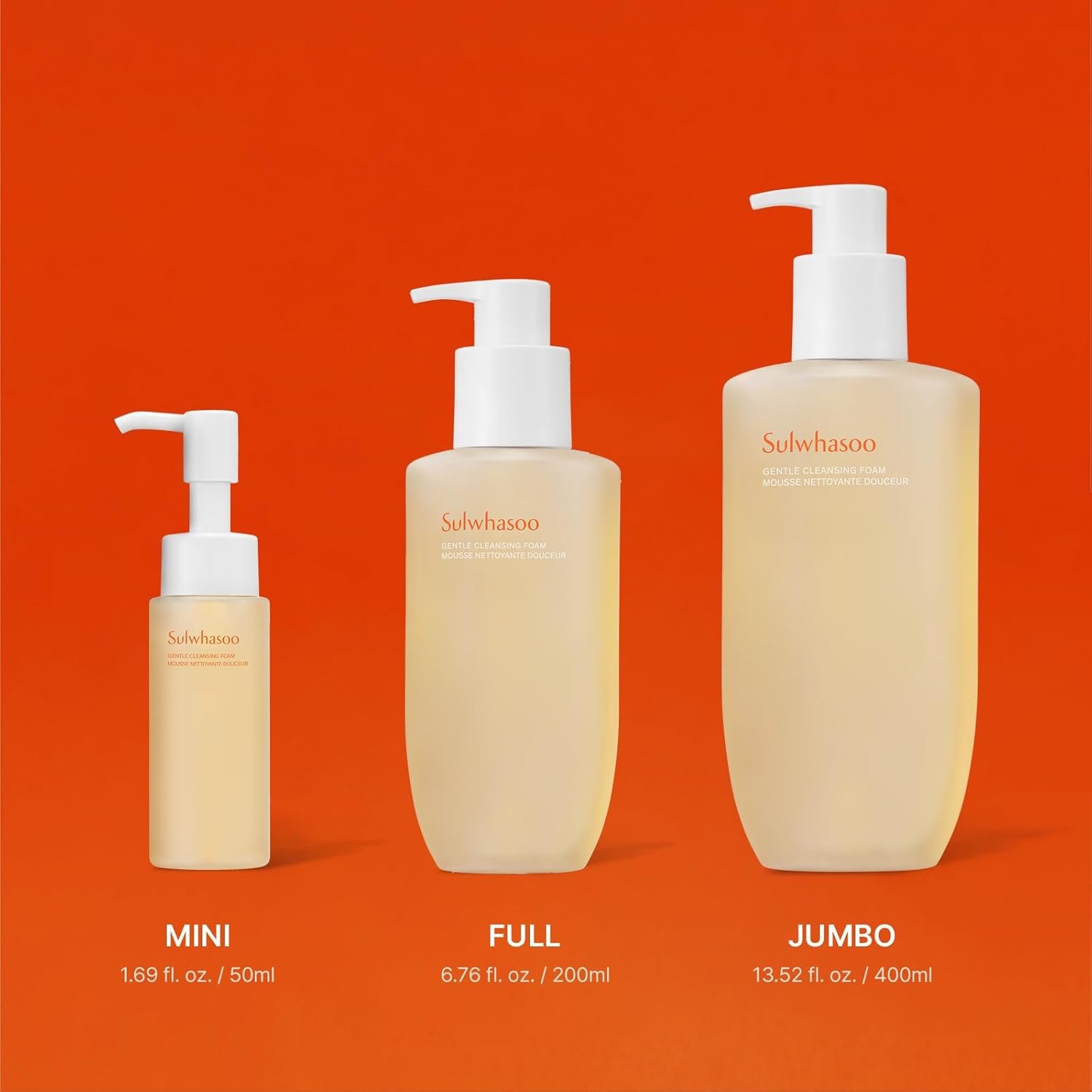 Sulwhasoo Gentle Cleansing Foam – Hydrating Daily Gel-to-Foam Facial Cleanser with Korean Herbal Ingredients Removes Makeup, Dirt & Impurities, Softens & Refreshes Skin Korean Skincare Face Wash - Image 7