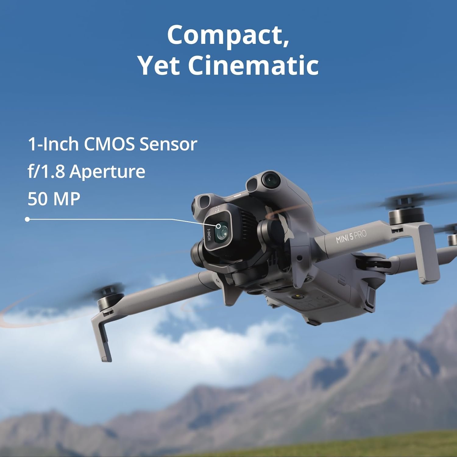 DJI Mini 5 Pro Fly More Combo with DJI RC 2, Drone with Camera, 1-Inch CMOS, 4K Drone for Beginners with Omnidirectional Obstacle Sensing, ActiveTrack 360°, 225° Gimbal Rotation, 3 Batteries - Image 2