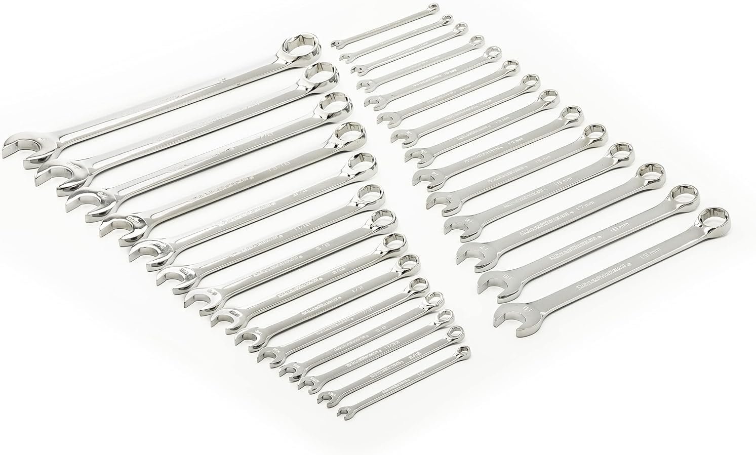 GEARWRENCH 28 Piece Combination Wrench Set | 6 Point | SAE & Metric | 81923