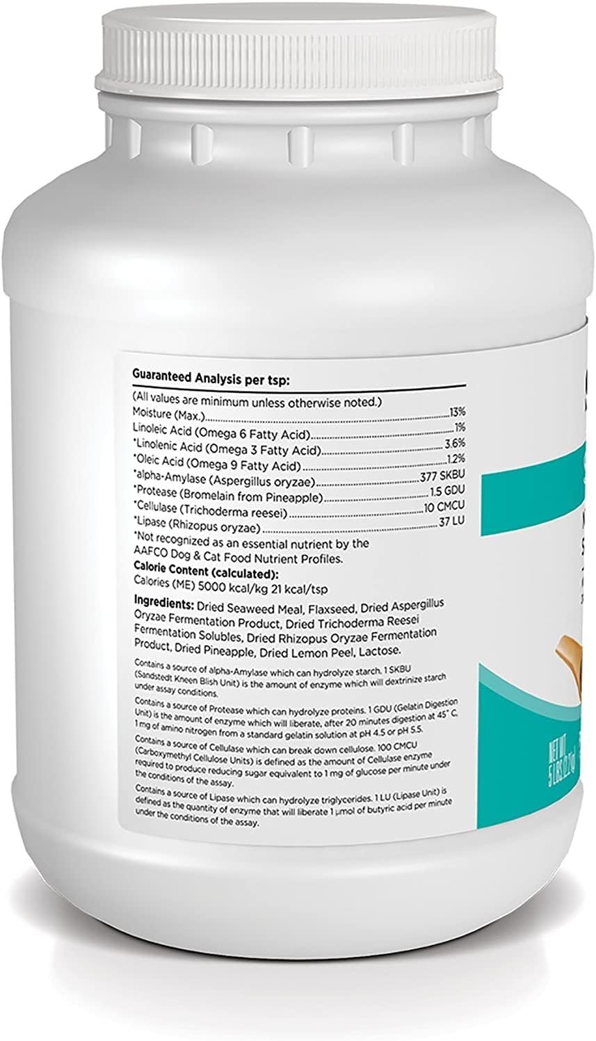Solid Gold Cat & Dog Multivitamin Powder - Kelp Powder, Omega 3 & Vitamins for Dental, Digestive, Immune, Skin & Coat Health - Multi Vitamin for Dogs & Cats - Cat & Dog Food Additive Supplement - 5lb - Image 6