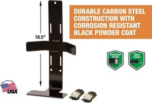 Buyers Products LT25 Steel Water Beverage Cooler Rack for Landscape Trailers & Service Body Trucks, Made In The USA, Lawn Care Equipment, Landscape Trailer Accessories
