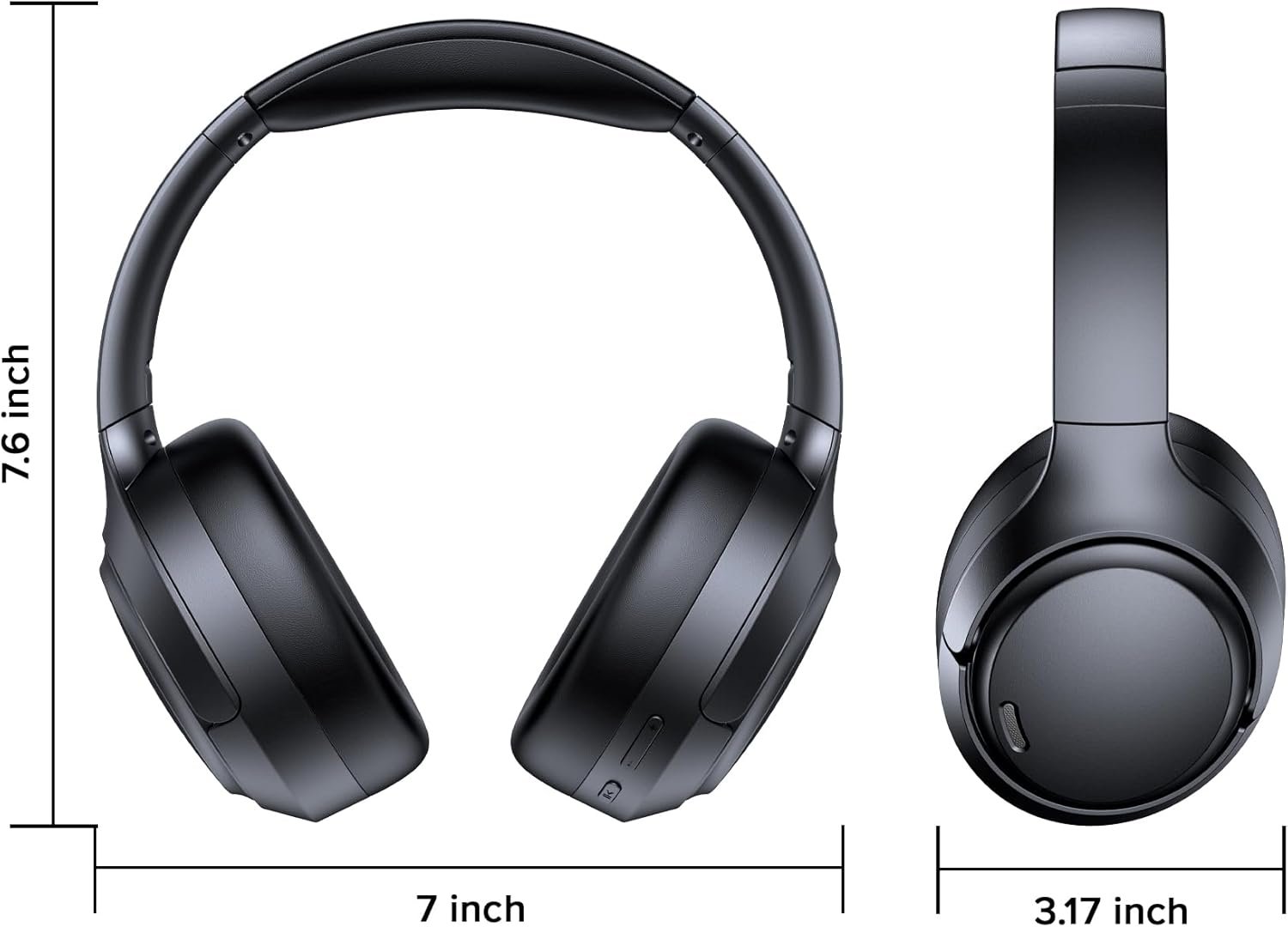 TAGRY Wireless Over Ear Headphone with Hi-Res Audio Low Latency - Image 8