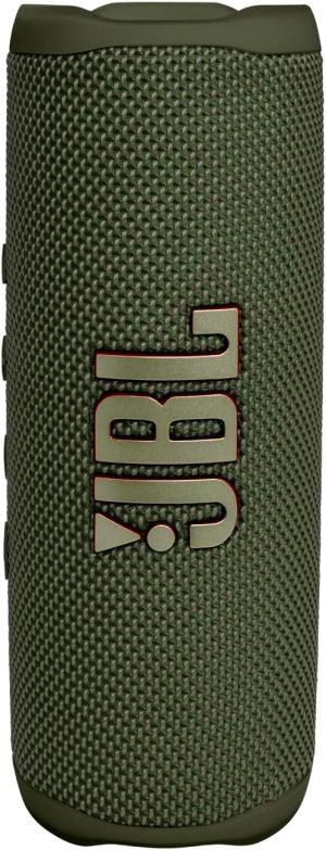 JBL Flip 6 – Portable Bluetooth Speaker, powerful sound and deep bass, IPX7 waterproof, 12 hours of playtime, JBL PartyBoost for multiple speaker pairing for home, outdoor and travel (Green)