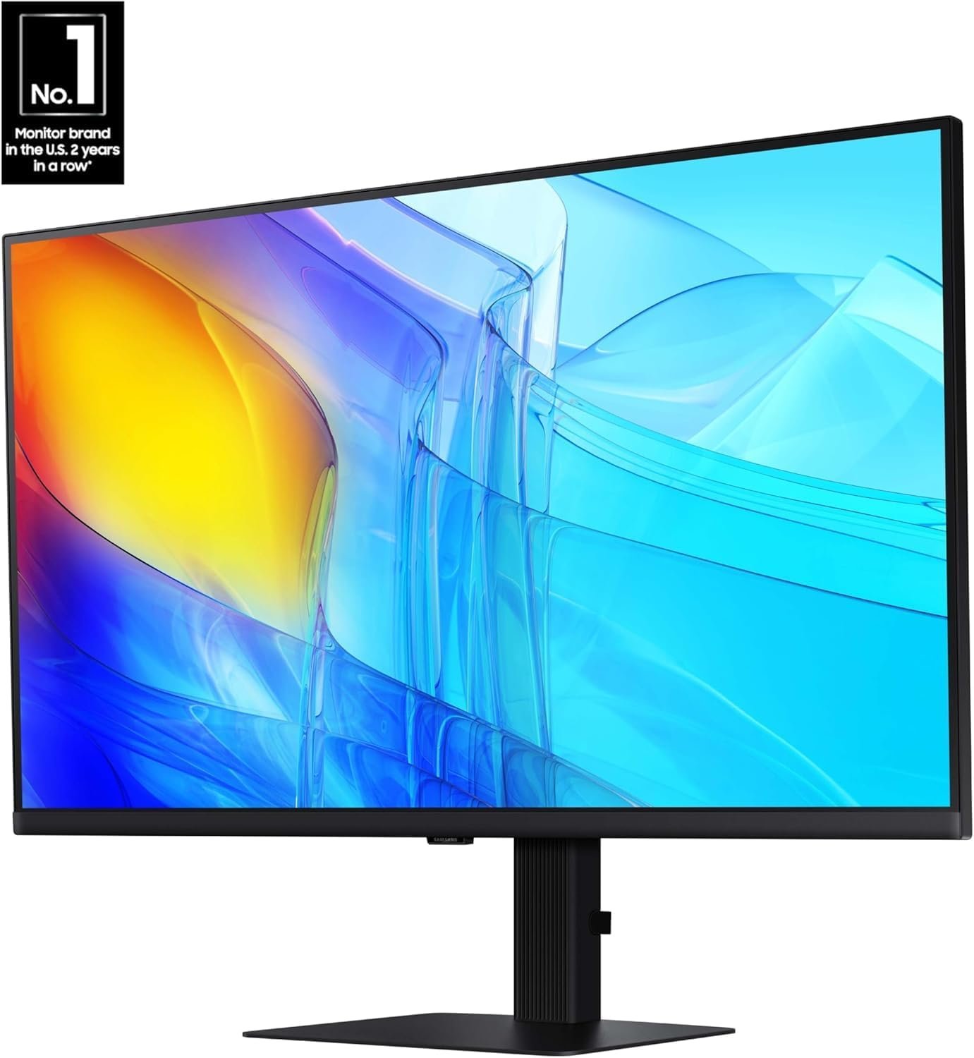 SAMSUNG 27" ViewFinity S8 (S80D) Series 4K UHD High Resolution Computer Monitor, HDR10, Multiple Ports w/ HDMI, DisplayPort, USB-A, Height Adjustable Stand, LS27D806EANXGO, 2024, 3Yr Warranty - Image 2